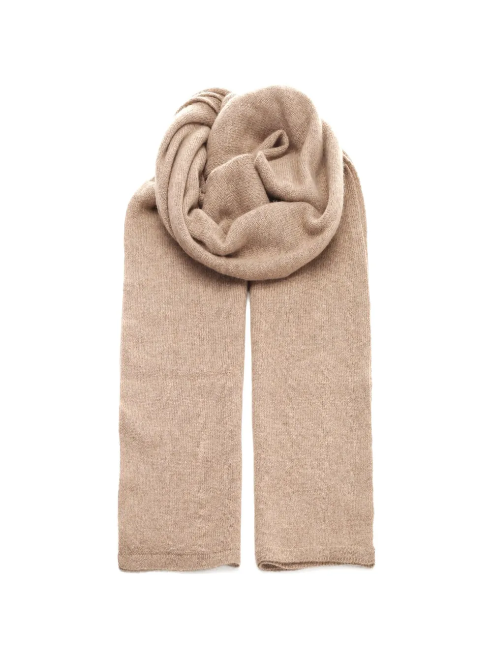 Al Duca D’Aosta 1902 knitted Tracy scarf - Nude