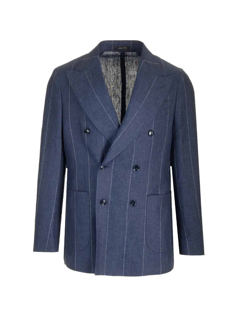 Al Duca D’Aosta 1902 pinstripe double-breasted jacket - Blu