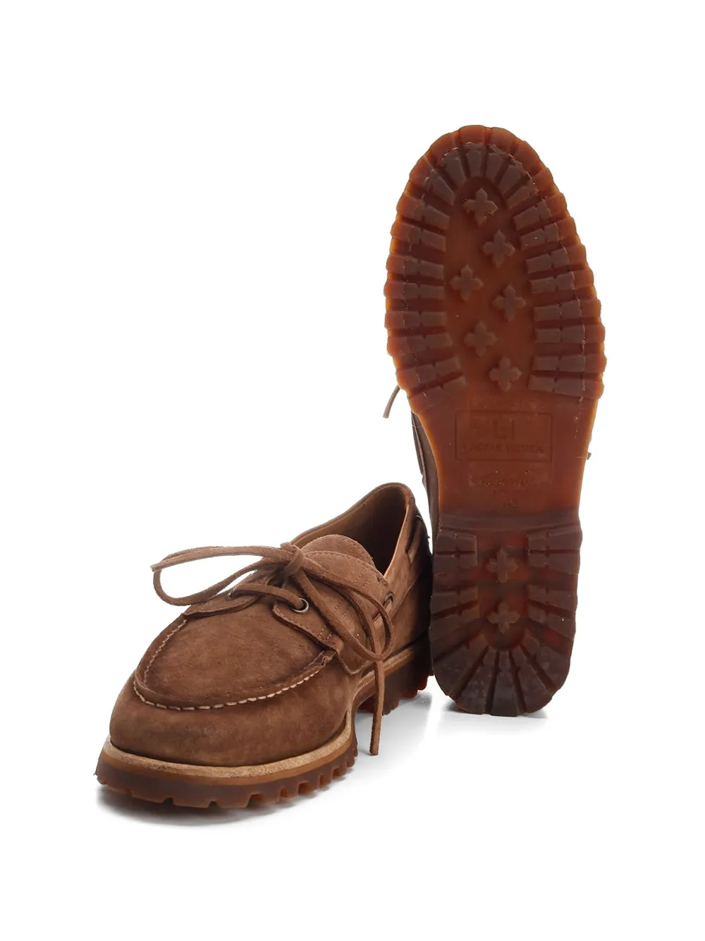 corvari suede boat shoes Bruin
