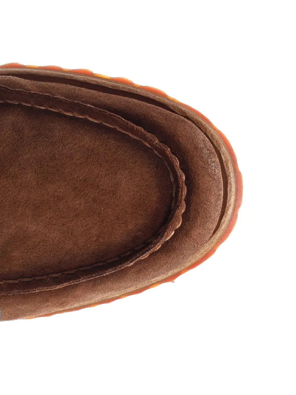 corvari suede boat shoes Bruin