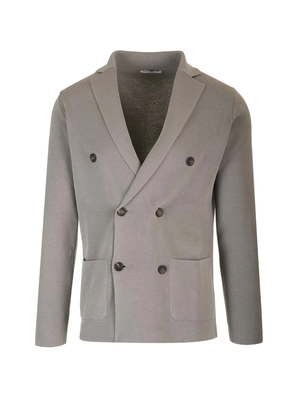 Al Duca D’Aosta 1902 double-breasted knitted cardigan - Grigio