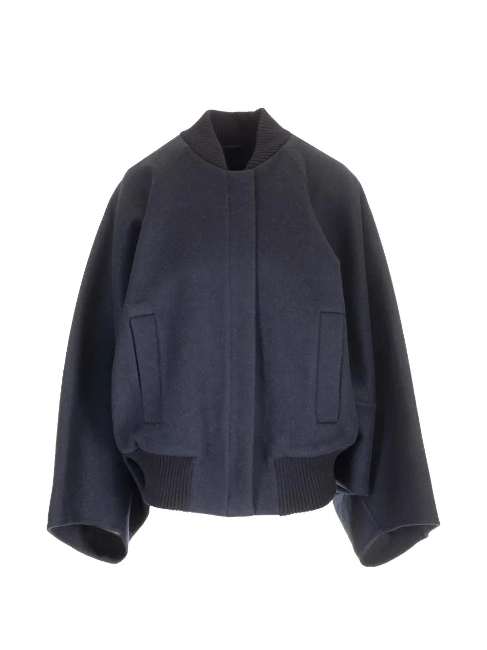 Max Mara cashmere bomber jacket - Blau