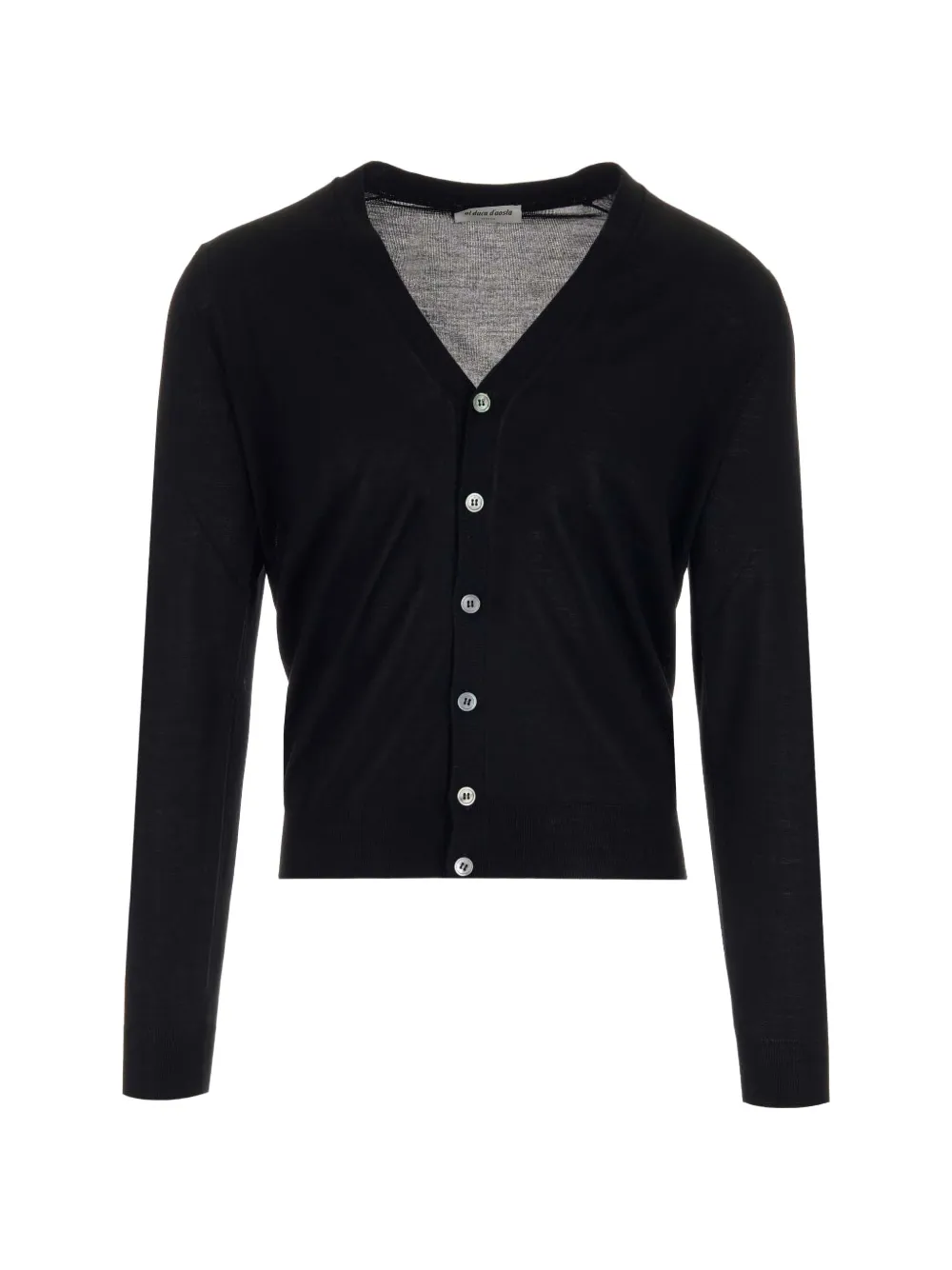 Al Duca D’Aosta 1902 wool cardigan - Nero