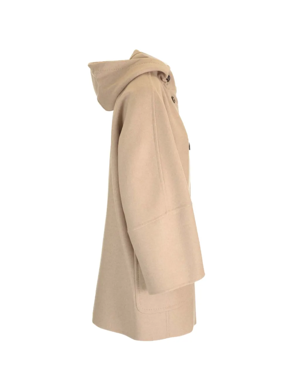 Max Mara Arturo jas met dubbele rij knopen Beige