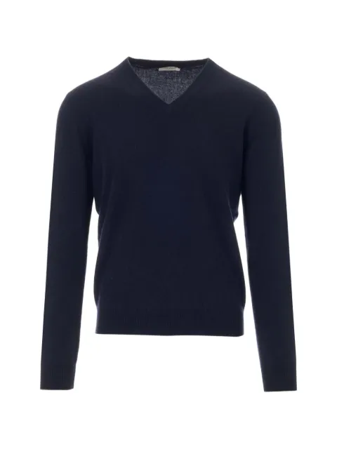 Al Duca D’Aosta 1902 V-neck ribbed-trim sweater