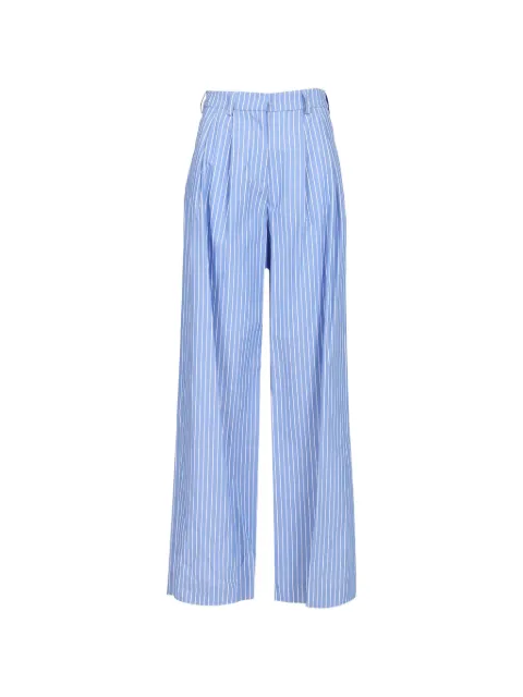 Al Duca D’Aosta 1902 striped pleated trousers