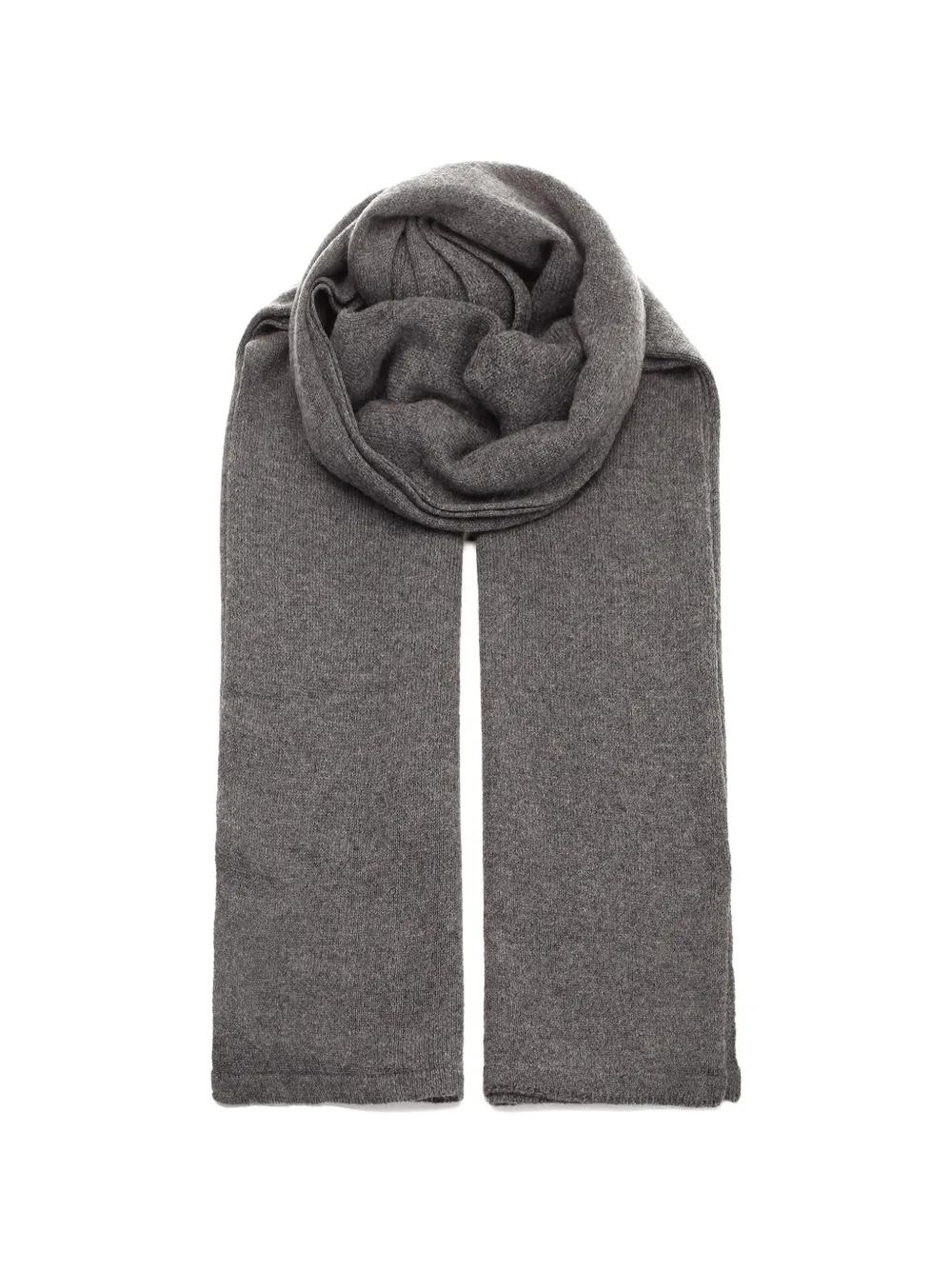 Al Duca D’Aosta 1902 knitted cashmere scarf - Grau