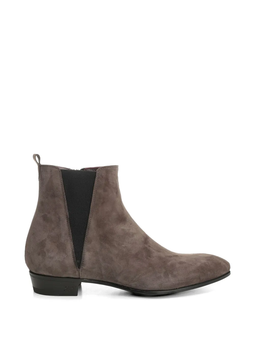 Lidfort suede zip-fastening ankle boots Grijs