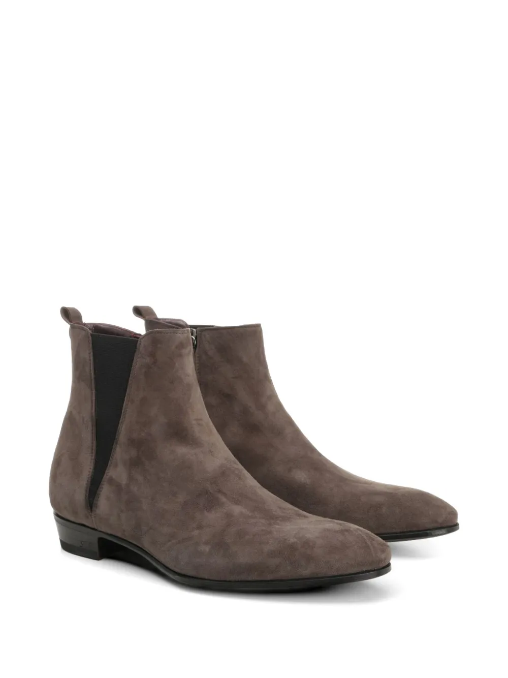 Lidfort suede zip-fastening ankle boots Grijs