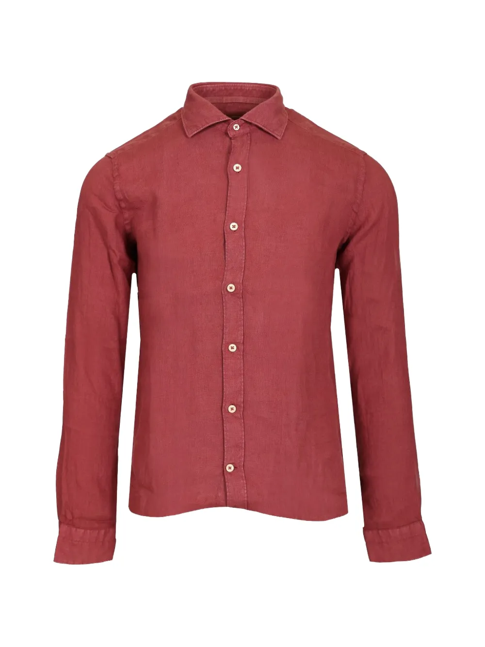 Al Duca D’Aosta 1902 button-fastening shirt - Rosso
