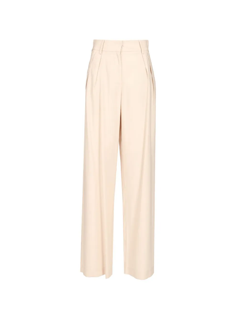 Al Duca D’Aosta 1902 pleated trousers - Toni neutri