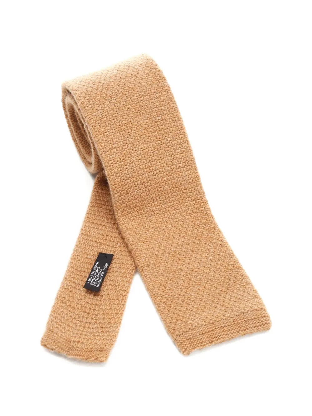 Al Duca D’Aosta 1902 knitted cashmere tie - Toni neutri