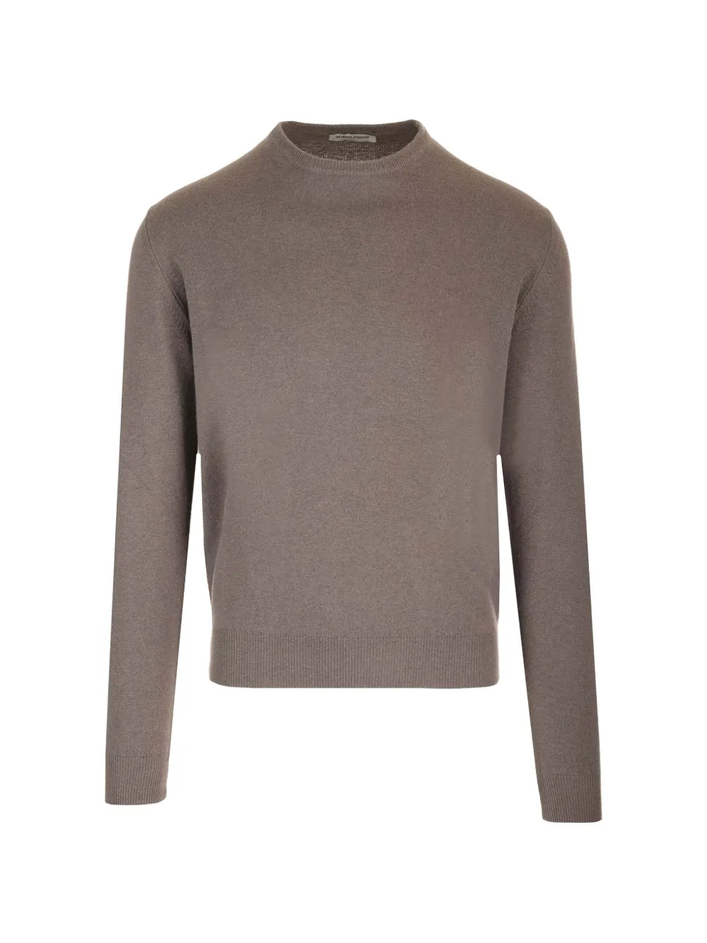 Al Duca D’Aosta 1902 crew-neck long-sleeve jumper - Braun