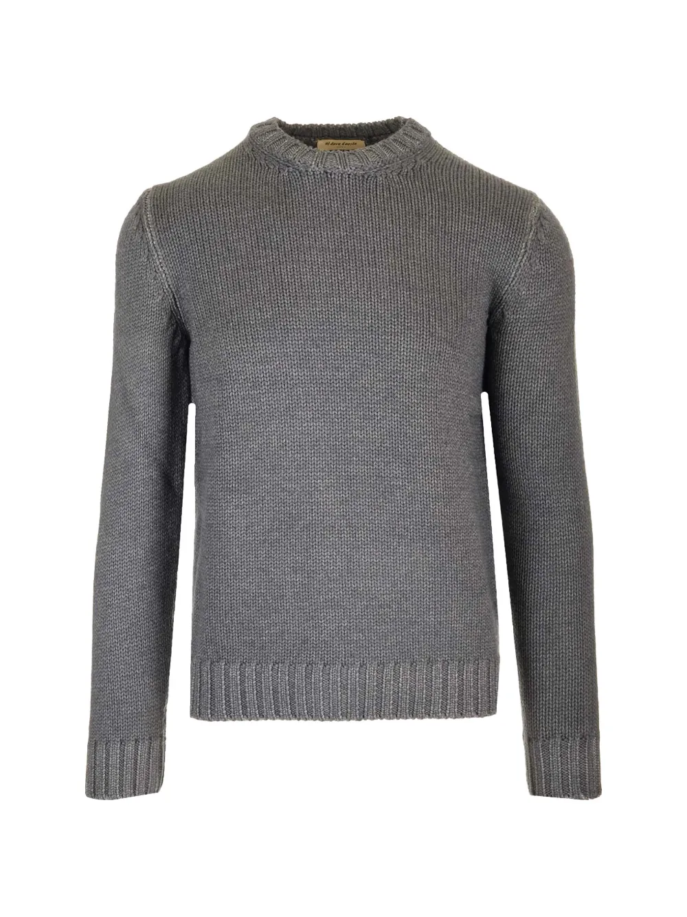 Al Duca D’Aosta 1902 chunky-knit merino-wool sweater - Grigio
