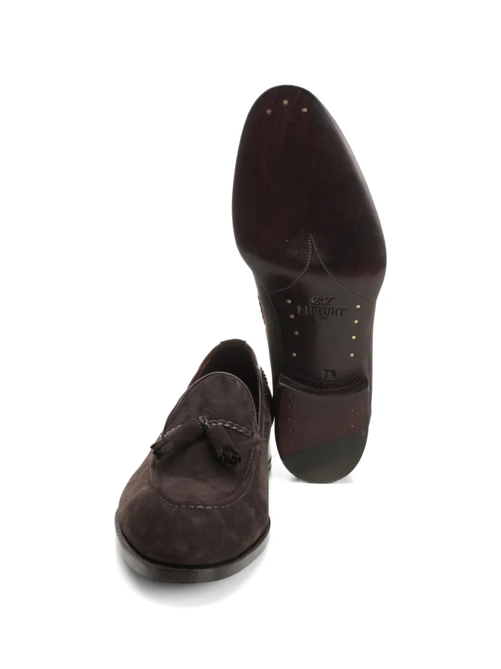 Lidfort tassel-detail braided-trim boat shoes Bruin