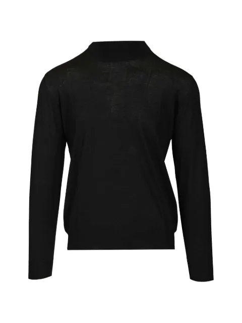 Fedeli ribbed-trim mock-neck sweater
