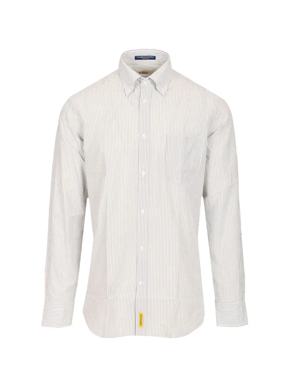 BD Baggies Bradford striped-cotton shirt - Bianco
