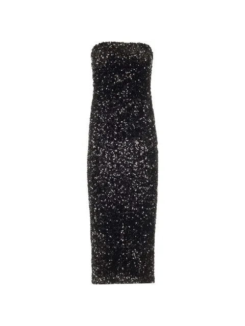 Al Duca D’Aosta 1902 sequin-embellished bustier dress