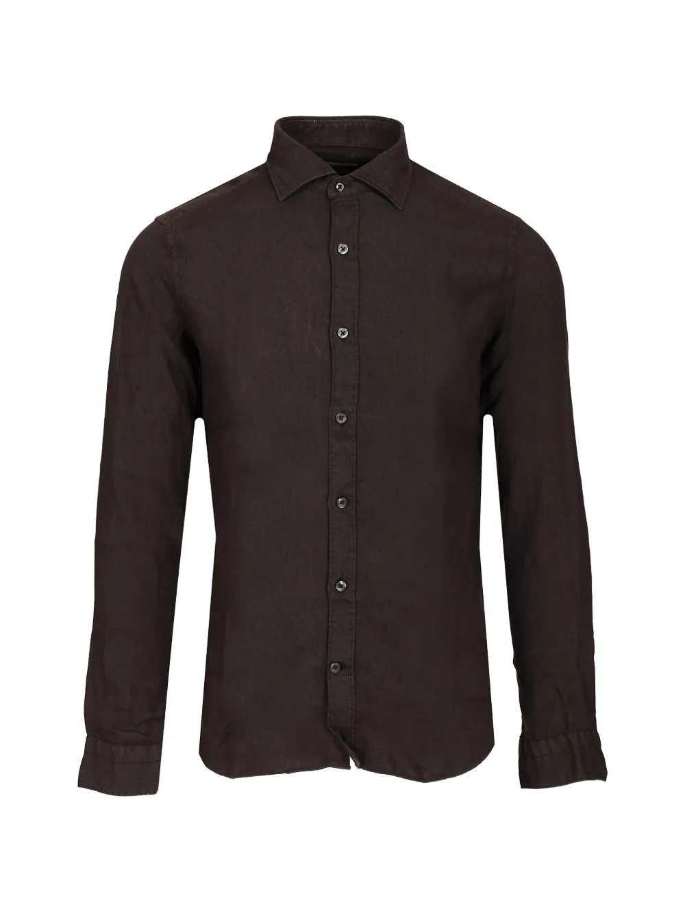 Al Duca D’Aosta 1902 linen shirt - Braun