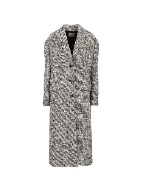 Durazzi Milano fringe-detail single-breasted coat