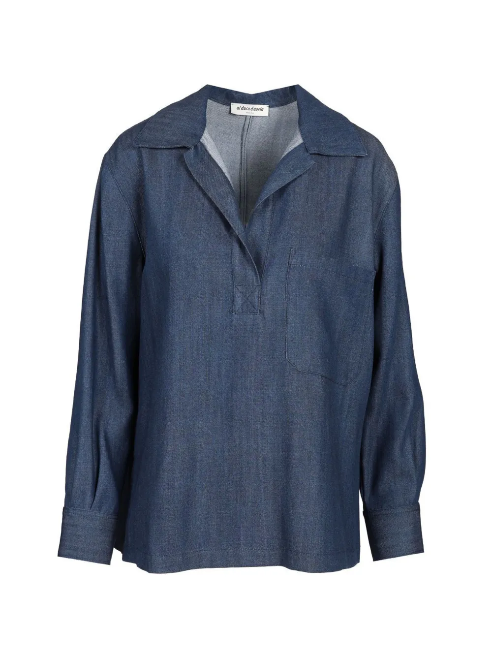 Al Duca D’Aosta 1902 V-neck shirt - Blu