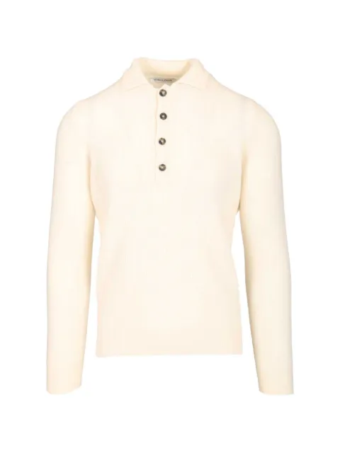 Al Duca D’Aosta 1902 ribbed-knit polo shirt