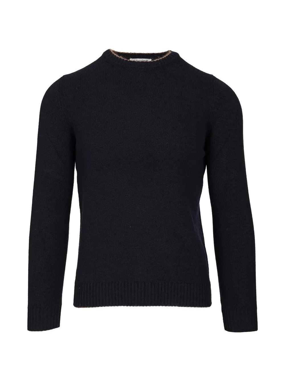 Al Duca D’Aosta 1902 ribbed-trim crew-neck sweater - Blau