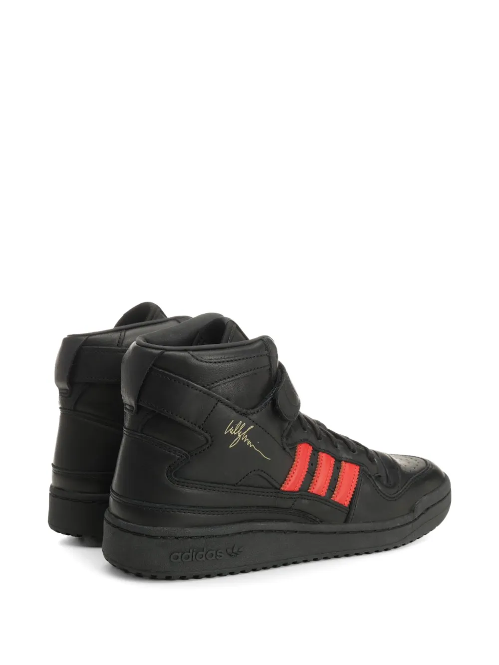 Willy Chavarria x Adidas Chavarria Forum Hi-Core sneakers Zwart