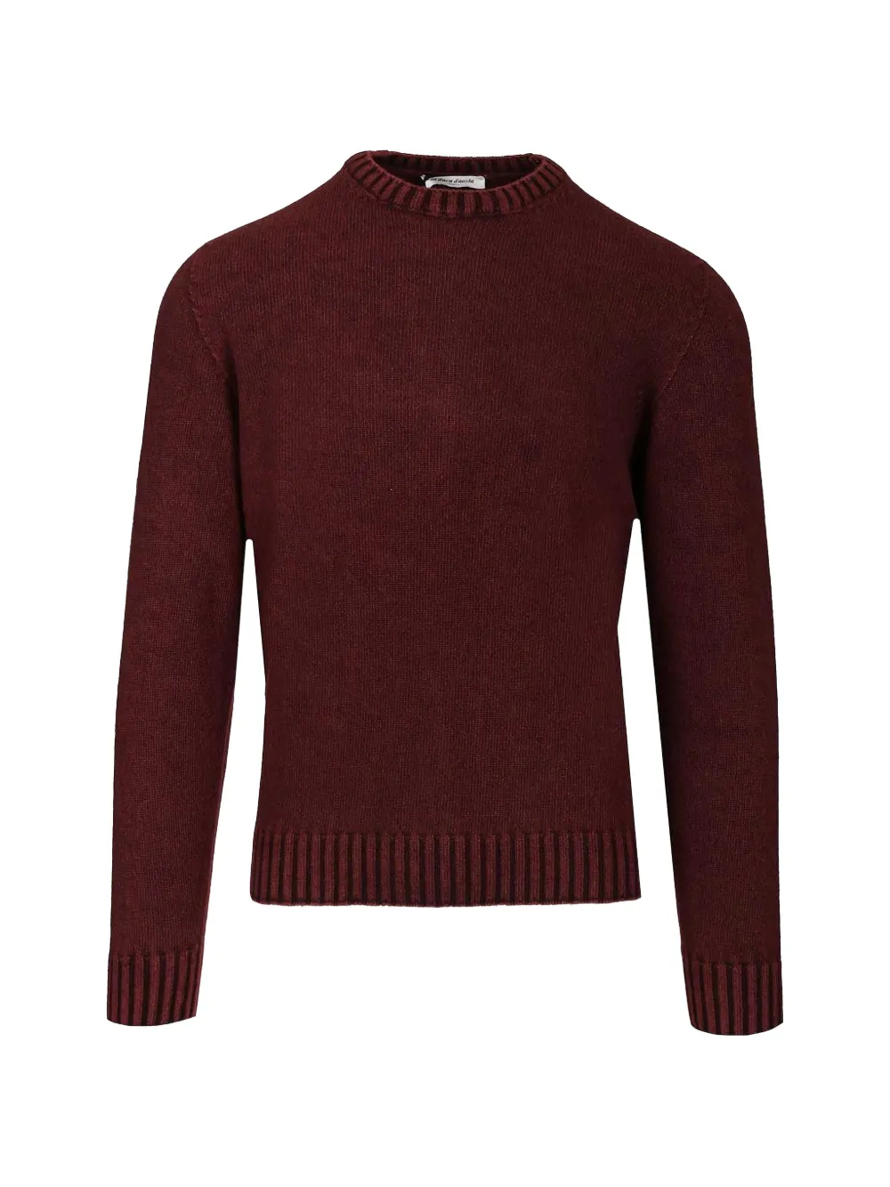 Al Duca D’Aosta 1902 ribbed-trim crew-neck sweater - Rot