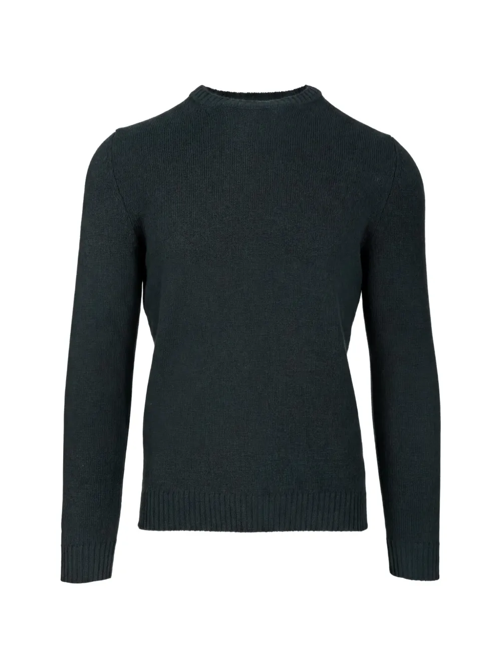 Al Duca D’Aosta 1902 crew-neck ribbed-trim knit - Schwarz