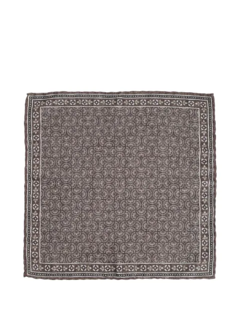 Al Duca D’Aosta 1902 patterned pocket square