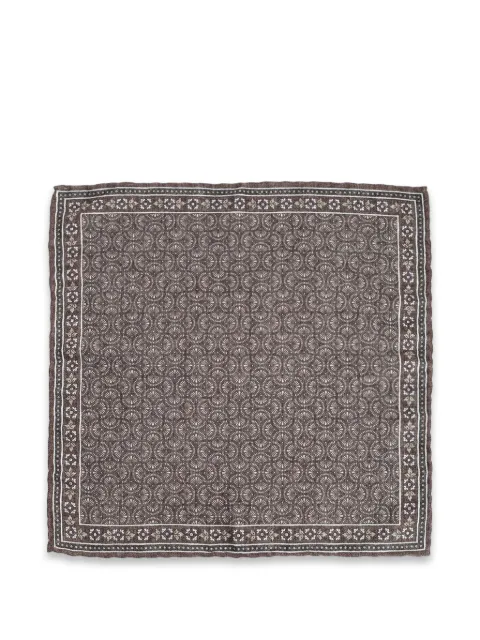 Al Duca D’Aosta 1902 patterned pocket square
