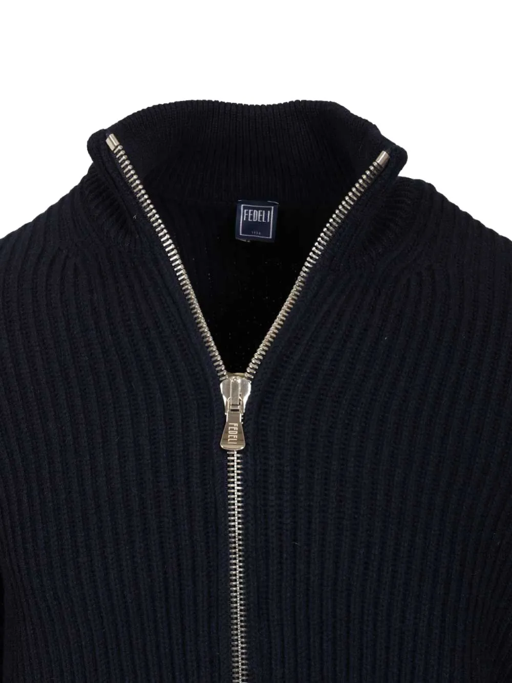 Fedeli Kasjmier vest Blauw
