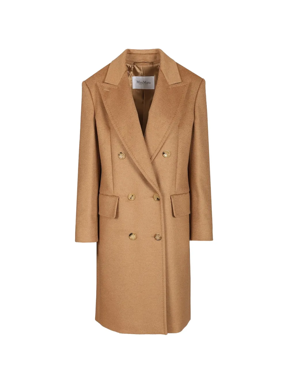 Max Mara Olimpia double-breasted coat - Toni neutri