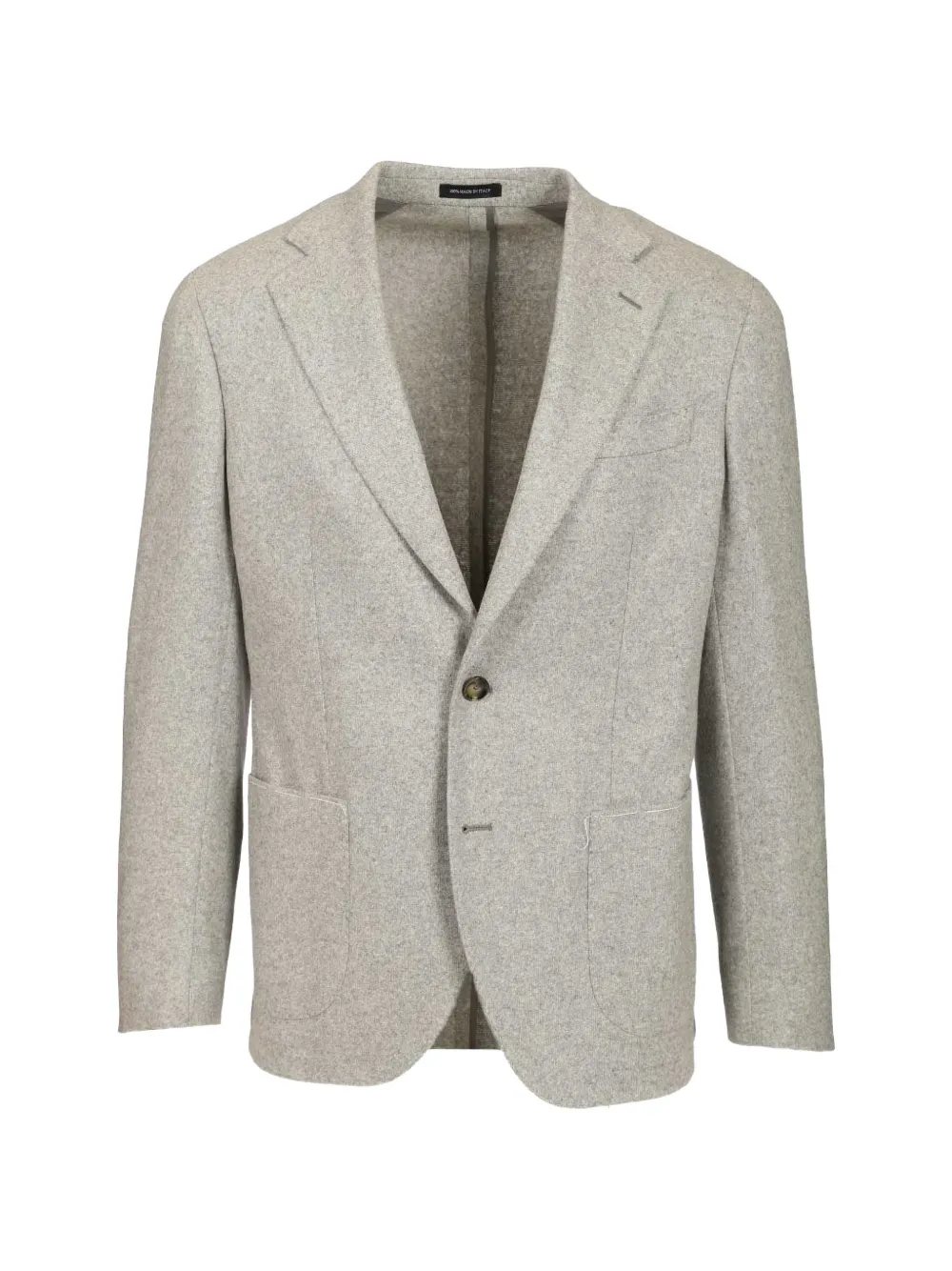Al Duca D’Aosta 1902 single-breasted cashmere blazer - Grigio