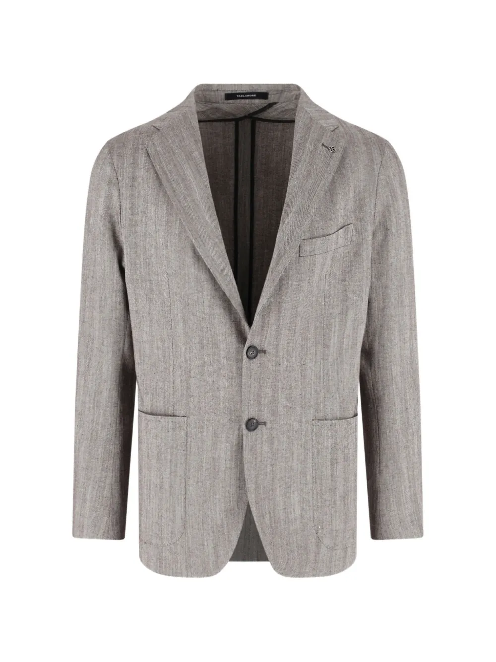 Tagliatore chest-pocket single-breasted blazer - Brown