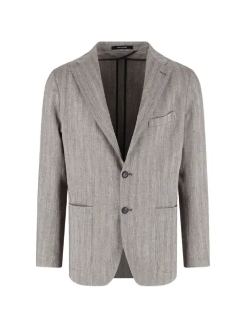 Tagliatore chest-pocket single-breasted blazer
