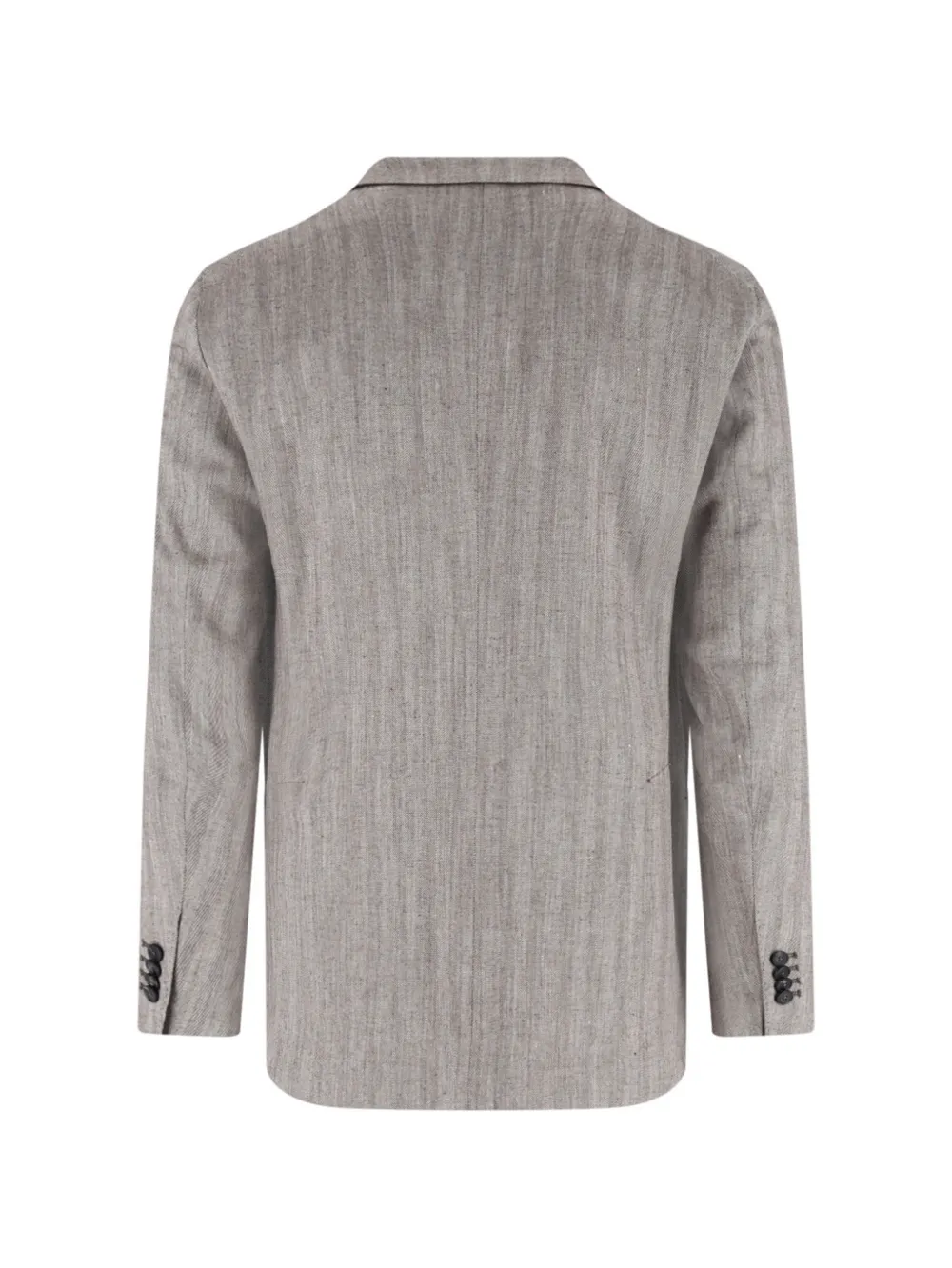 Tagliatore Blazer met enkele rij knopen en borstzak Bruin