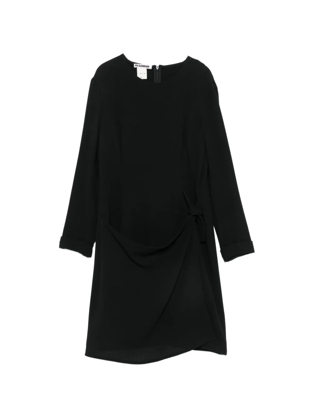 Jil Sander Pre-Owned 1990s side-tie dress - Black