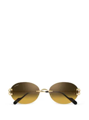 Chloé Eyewear オーバーサイズ グラデーションレンズ サングラス