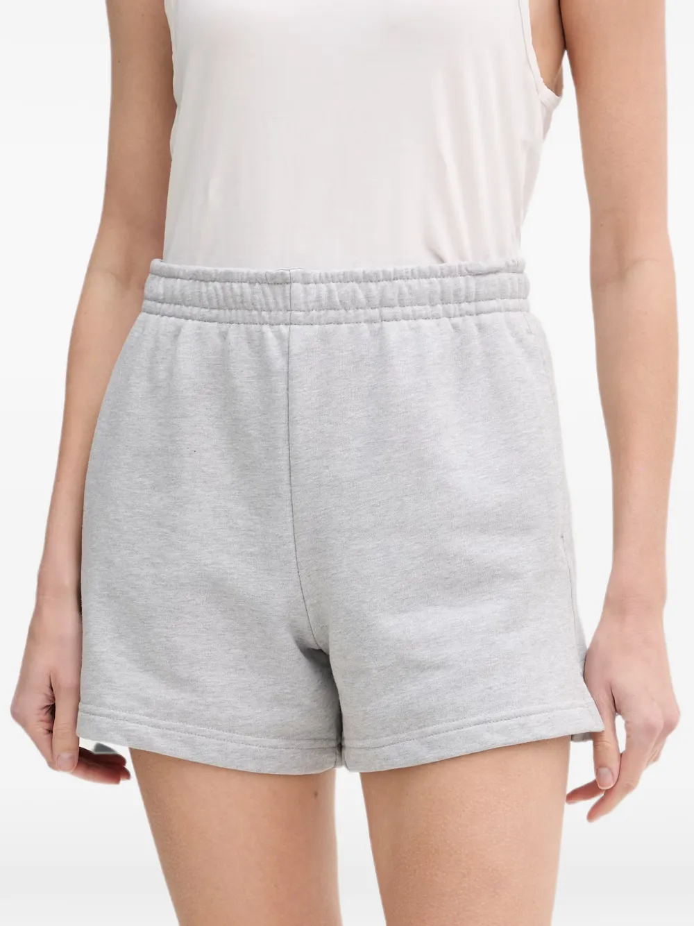 Lacoste Shorts met logopatch Grijs