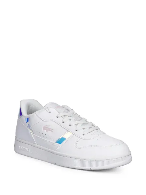Lacoste Kids T-Clip Set iridescent-trim sneakers