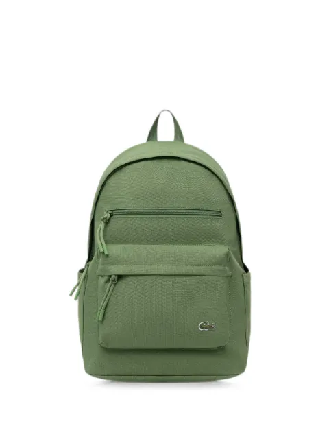 Lacoste Neocroc logo-patch zip-fastening backpack