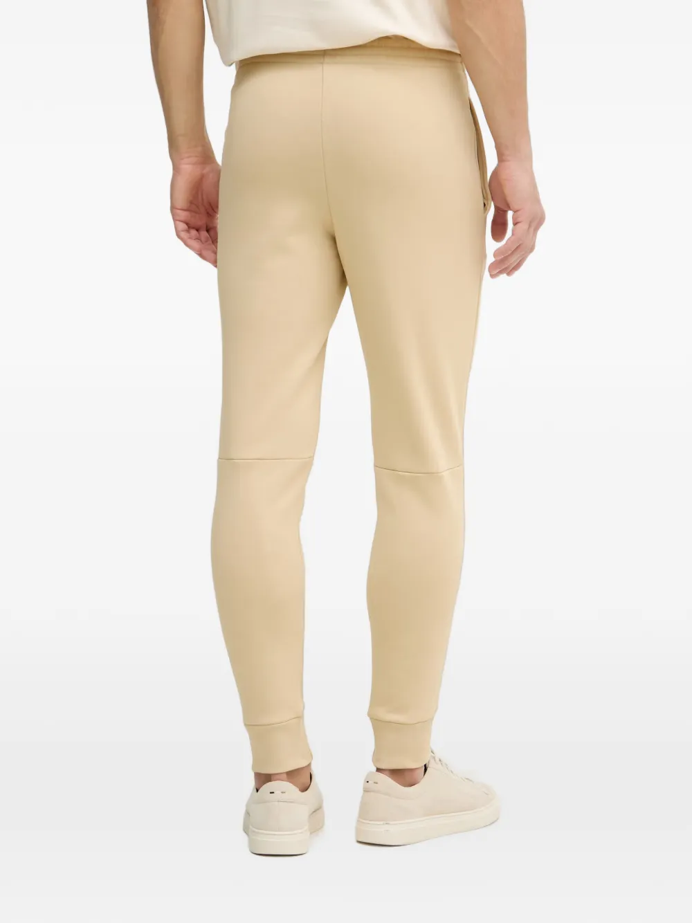 Lacoste Slim-fit biologische katoenen trainingsbroek Geel