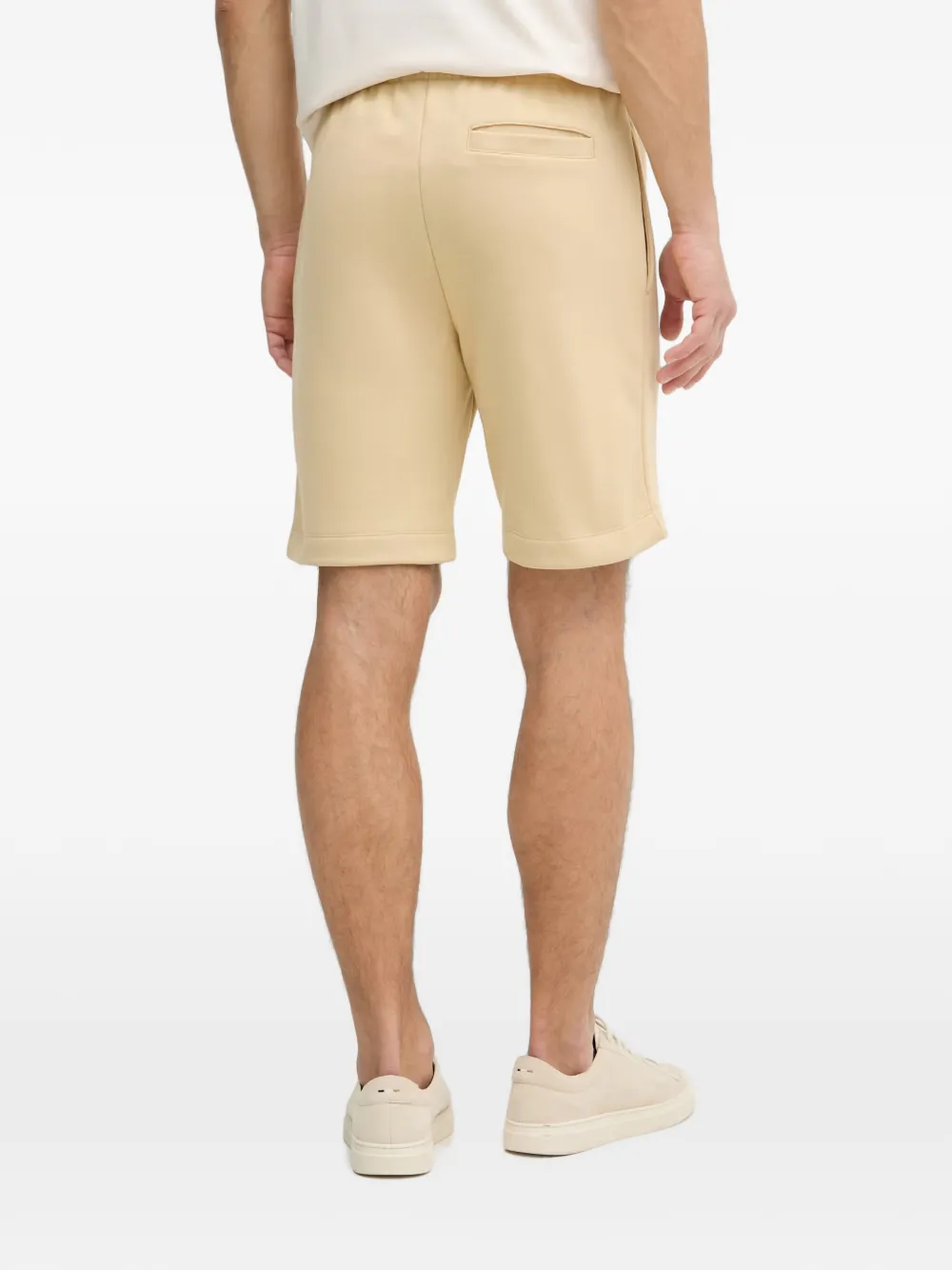 Lacoste Trainingsshorts met logopatch Beige
