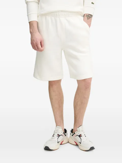 Lacoste pantalones cortos de chándal con parche del logo