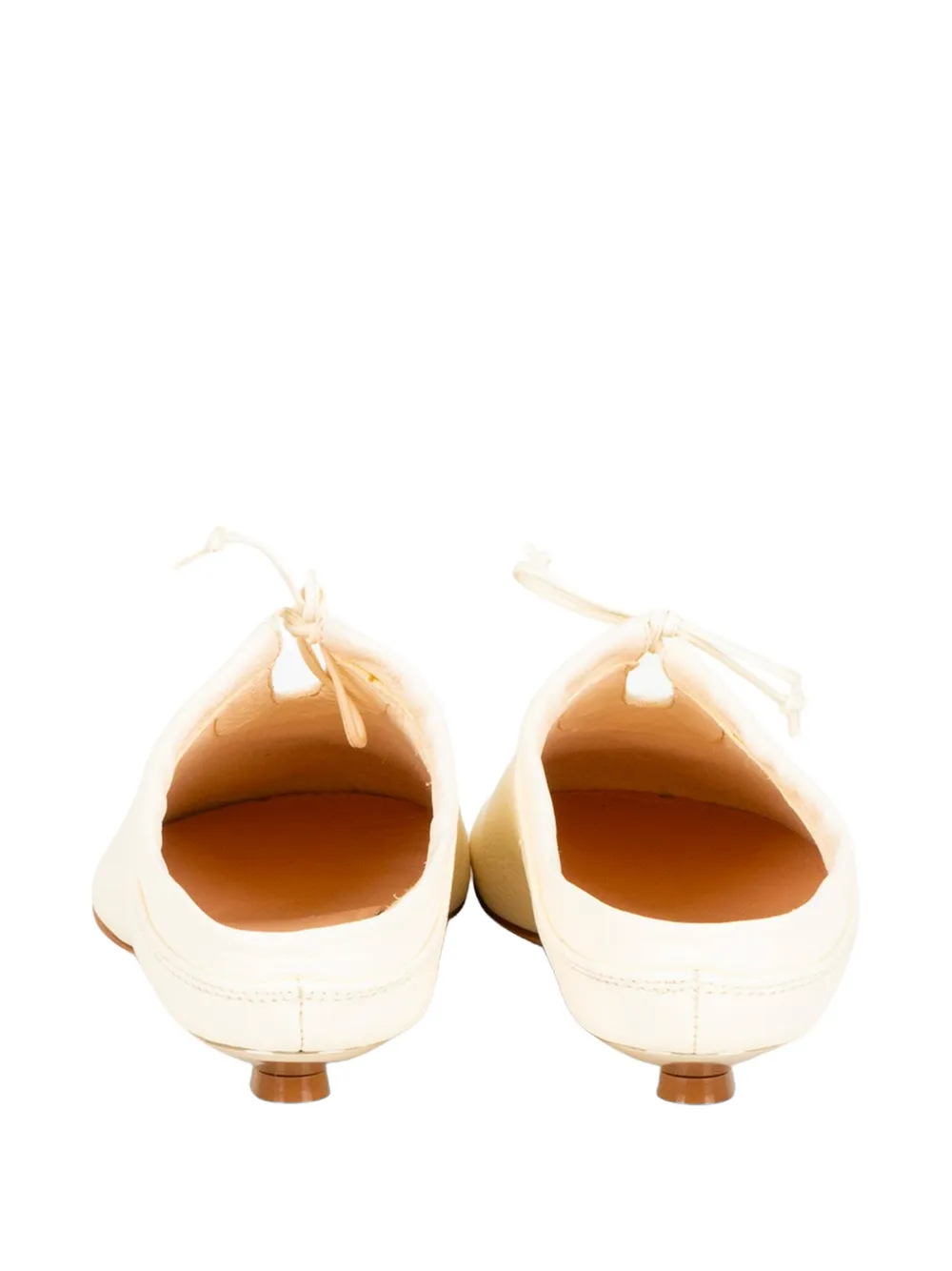 AGL Abe Easy leather mules Beige