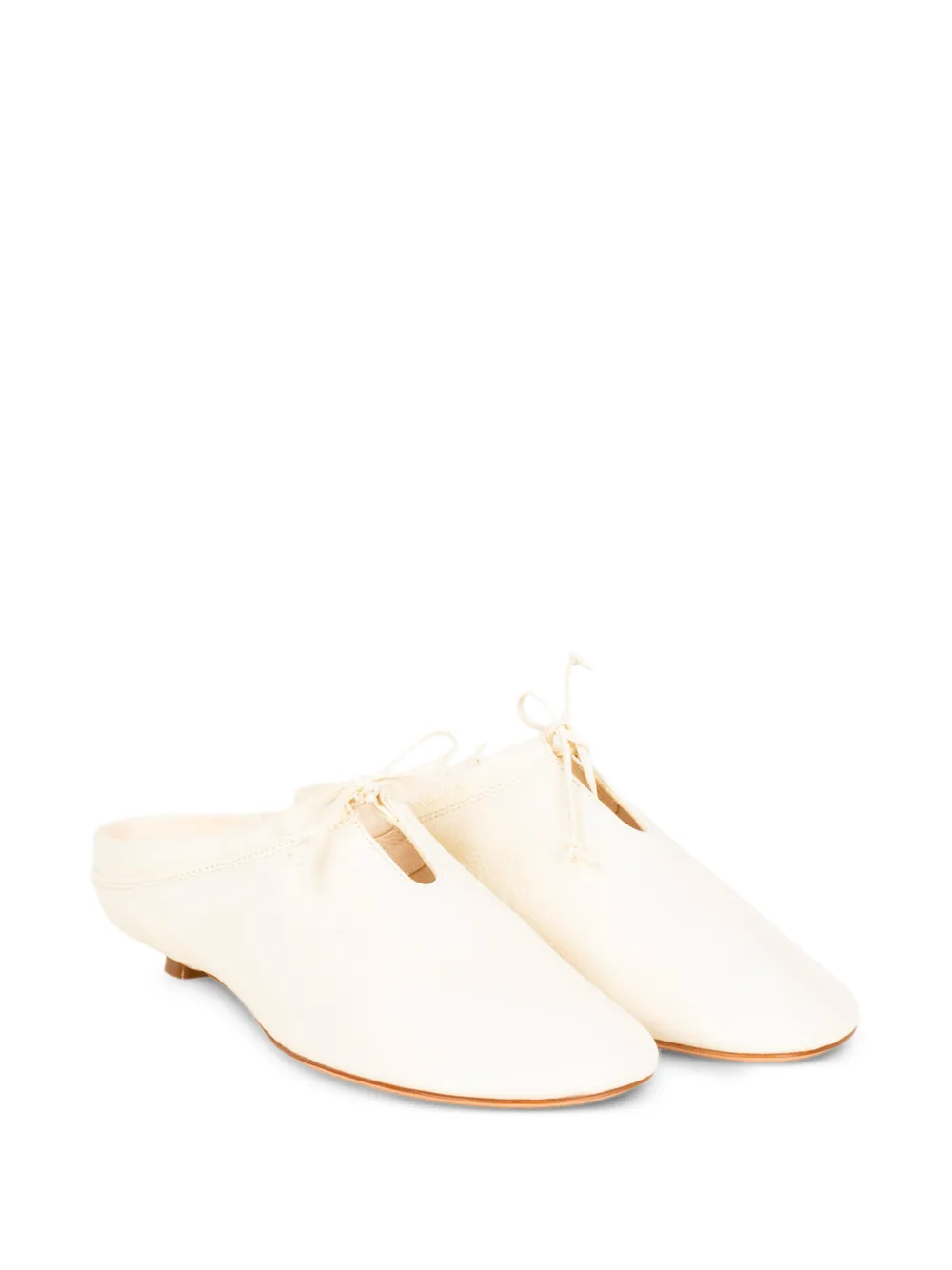 AGL Abe Easy leather mules Beige