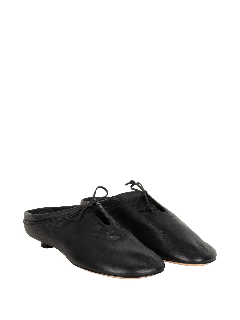 AGL Abe Easy leather mules Zwart