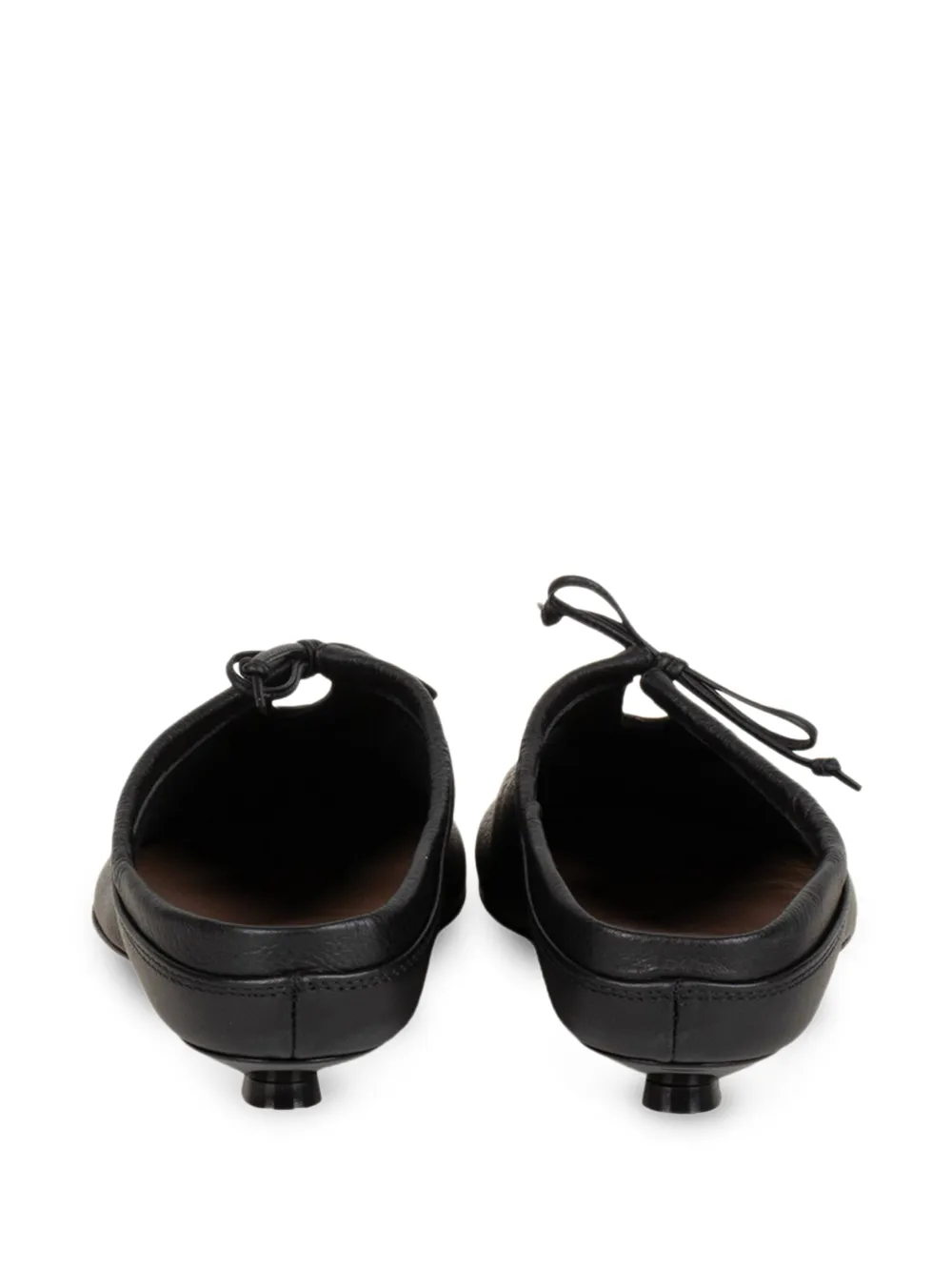 AGL Abe Easy leather mules Zwart